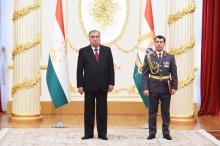 Кто в структурах Таджикистана получил звание генерал-майора?