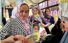 Как наш бесплатный автобус радовал матерей и девушек в Душанбе