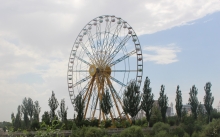 Как устроено самое большое колесо обозрения в Душанбе?