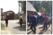 В Рудаки похоронили женщину и трех её убитых детей. Их тела были найдены через два дня после смерти