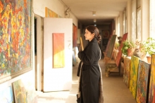 Погружение в мир искусства. В Академии художеств Таджикистана проходят дни открытых дверей